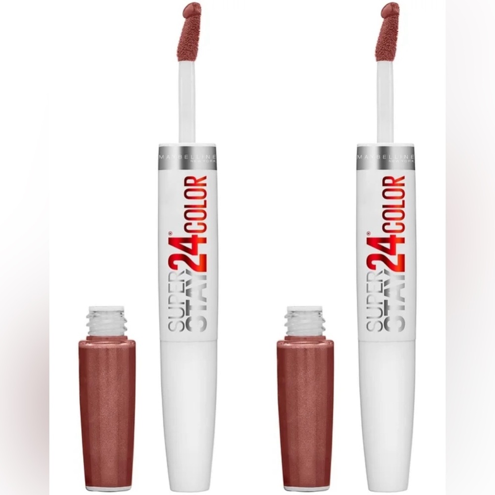 NEW 2X Maybelline Super Stay 24 Color Lipstick #145 Constant Cocoa (Firm price )